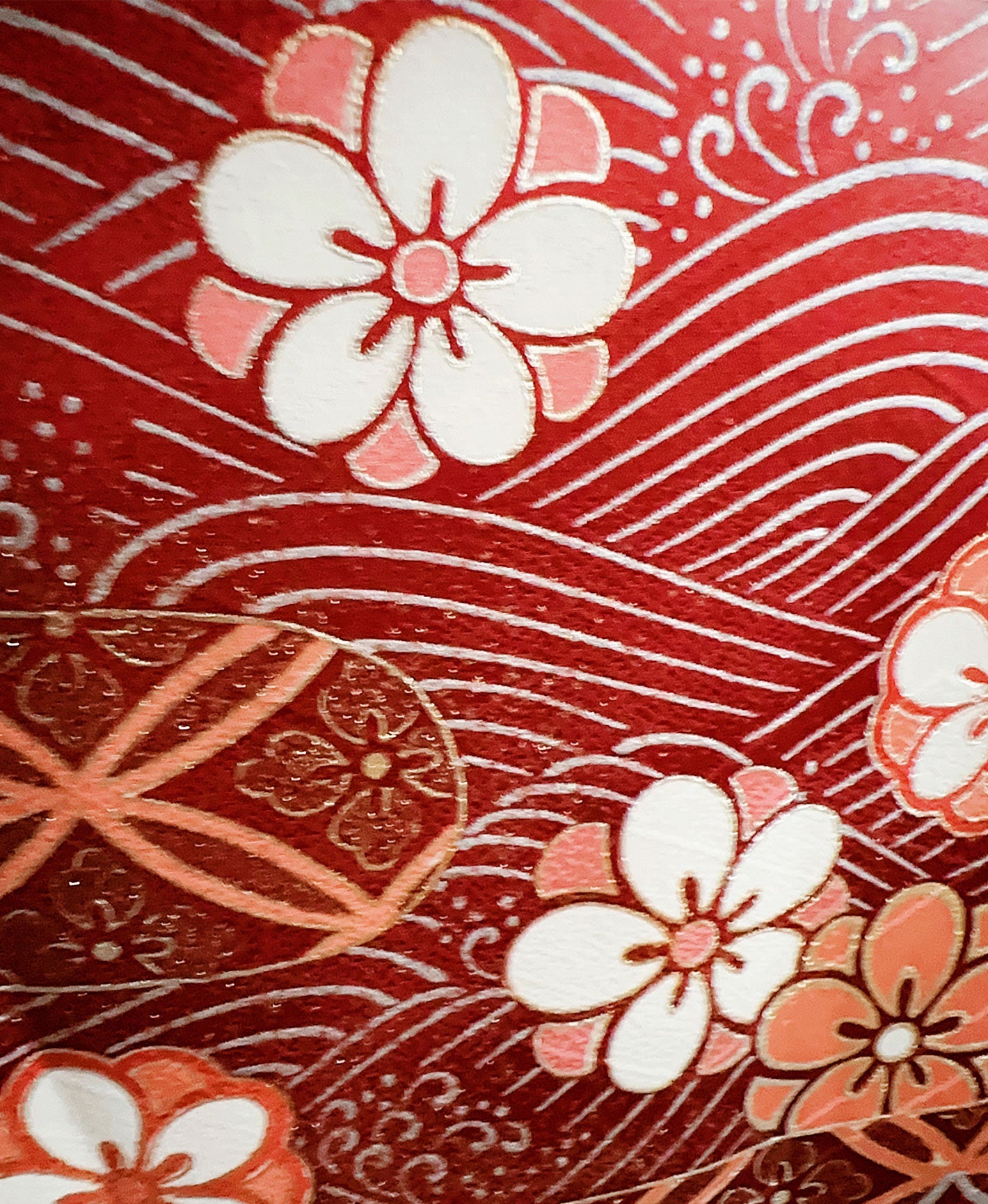 赤丹 赤系 暈し染め 駒刺繍 金彩 蝶 花草 ヱ霞 振袖 着物レンタル 成人式振袖